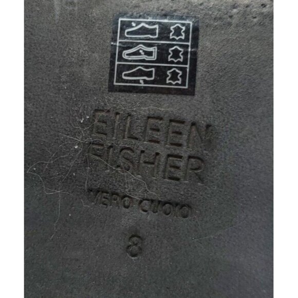 EILEEN FISHER Rey Womens Bootie Shark Gray Suede Leather Lace-up Boot 8M - Picture 12 of 12